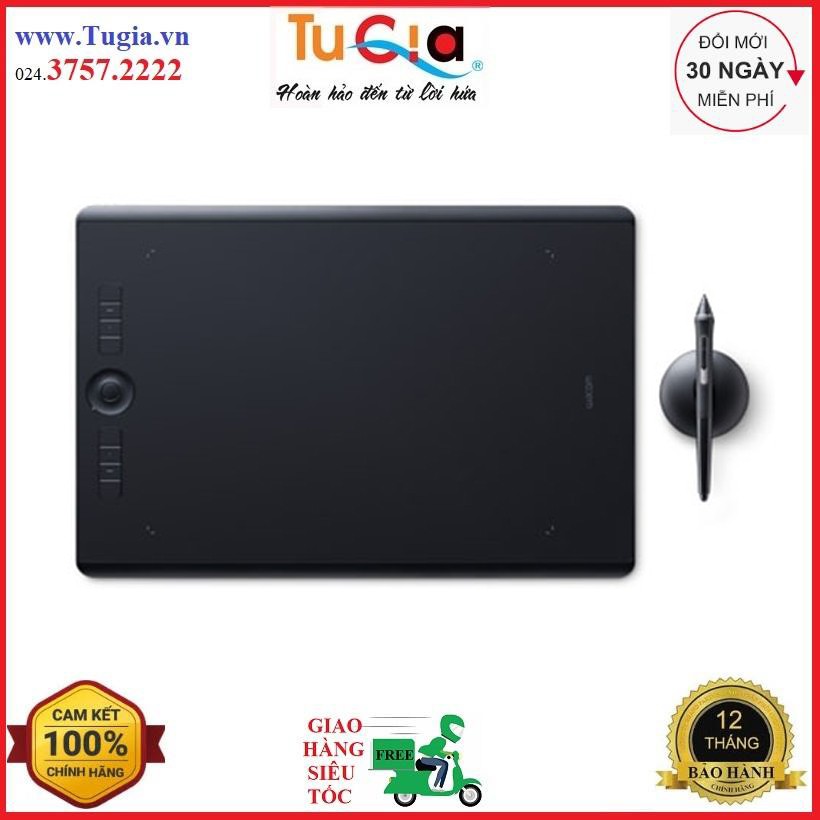 Bảng vẽ Wacom Intuos Pro large PTH-860 - Hàng chính hãng