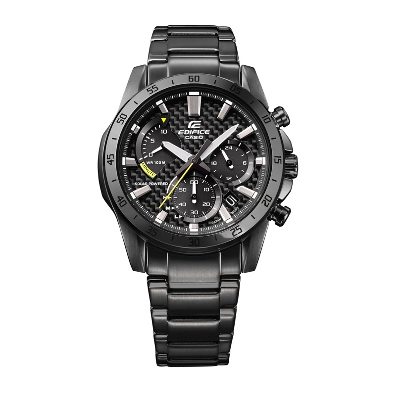 Đồng Hồ Casio | Edifice | Nam  EQS-930DC-1AVUDF | Dây Kim Loại | Pin Năng Lượng | Chống Nước WR100M