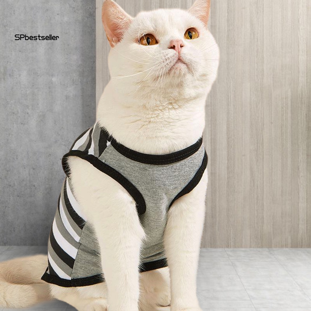 Áo Thun Không Tay Mềm Mại Họa Tiết Dễ Thương Dành Cho Thú Cưng