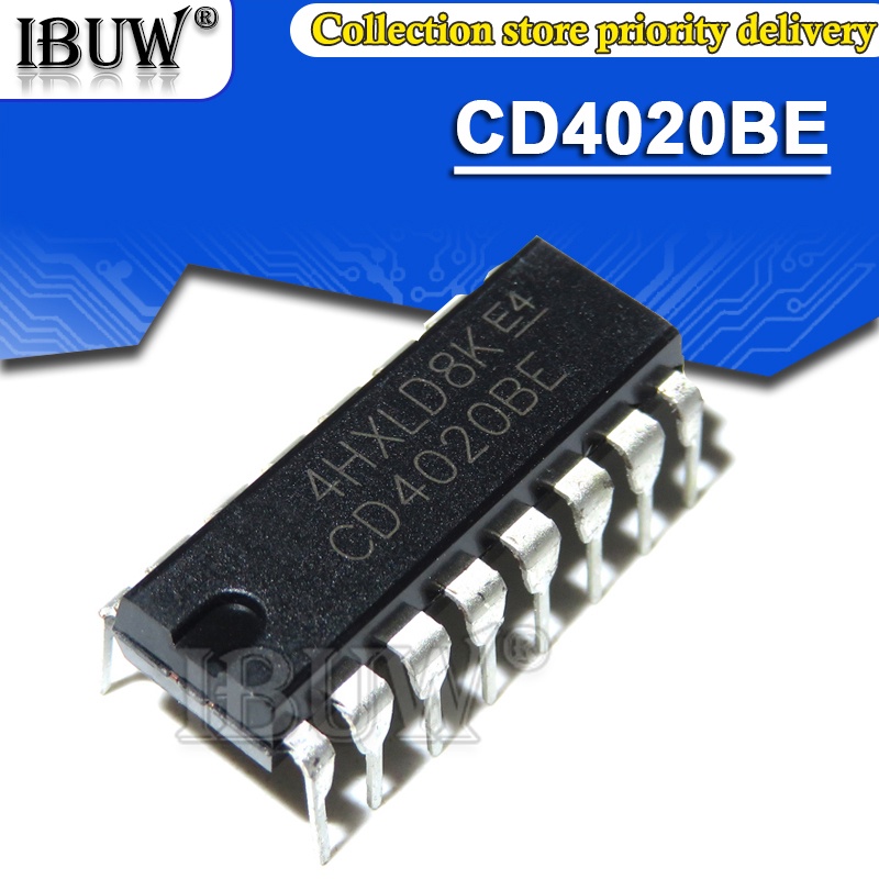 Bộ 10 Linh Kiện Điện Tử CD4020BE DIP16 CD4020 DIP-16 CD4020BD DIP