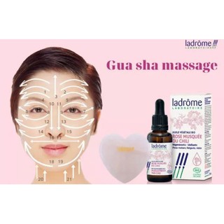 Đá Guasha massage mặt cao cấp