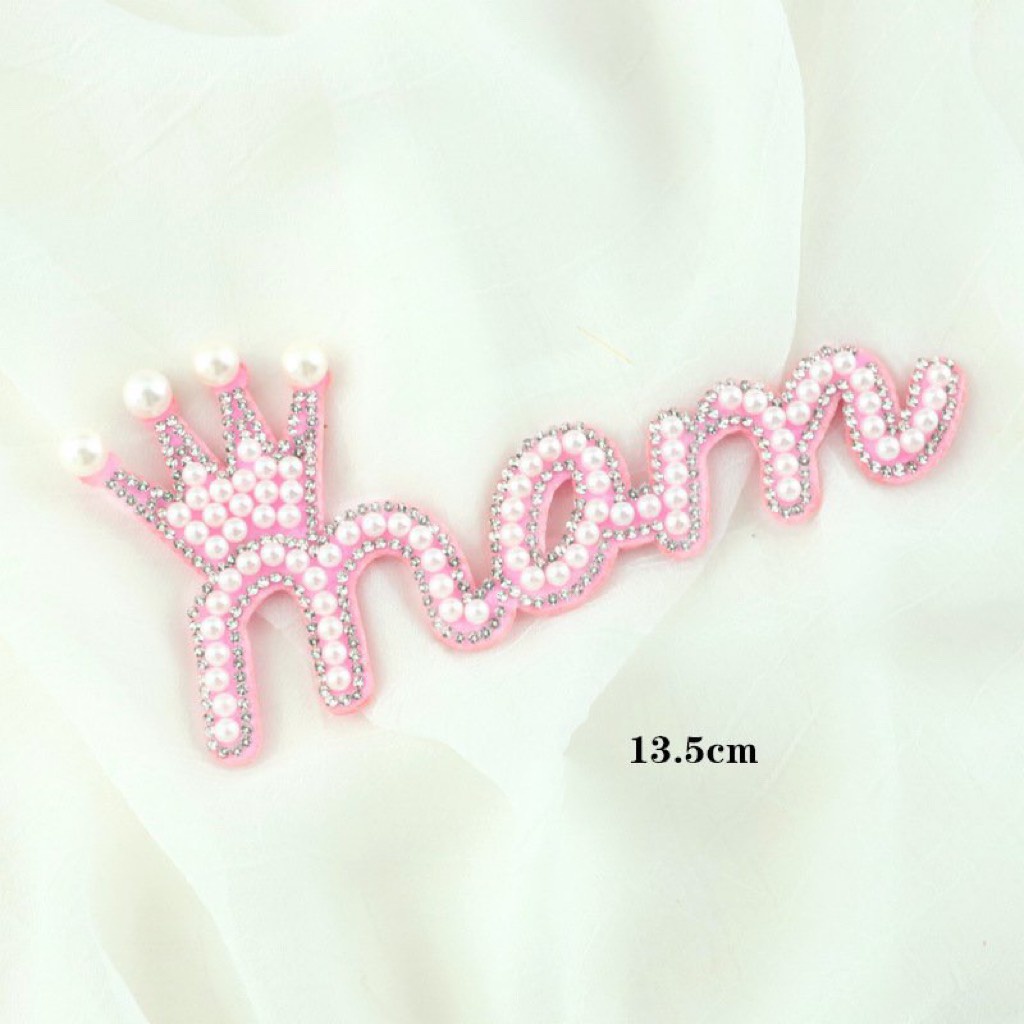 [SIÊU RẺ❤️] – Que cắm chữ Mom - Đội vương miện - Trang trí bánh sinh nhật bánh kem