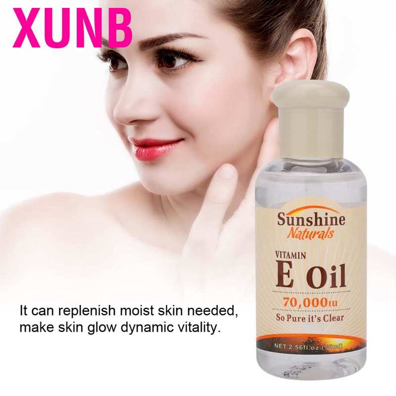 xunb Tinh dầu vitamin E dưỡng ẩm làm trắng chăm sóc da 75ml | BigBuy360 - bigbuy360.vn