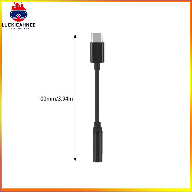 【6/6】Mini Type-C To 3.5mm Earphone Cable Adapter Usb 3.1 TypeC Male To 3.5 AUX