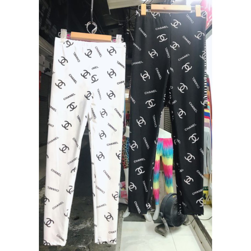 (SALE)FREESIZE Quần legging dài họa tiết ( legging thái RAINBOW)