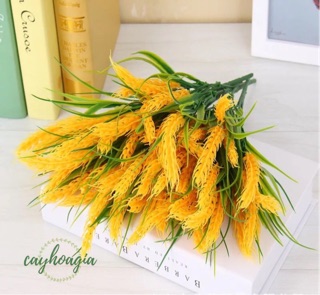 Cây giả - cây lúa mạch nhựa PVC