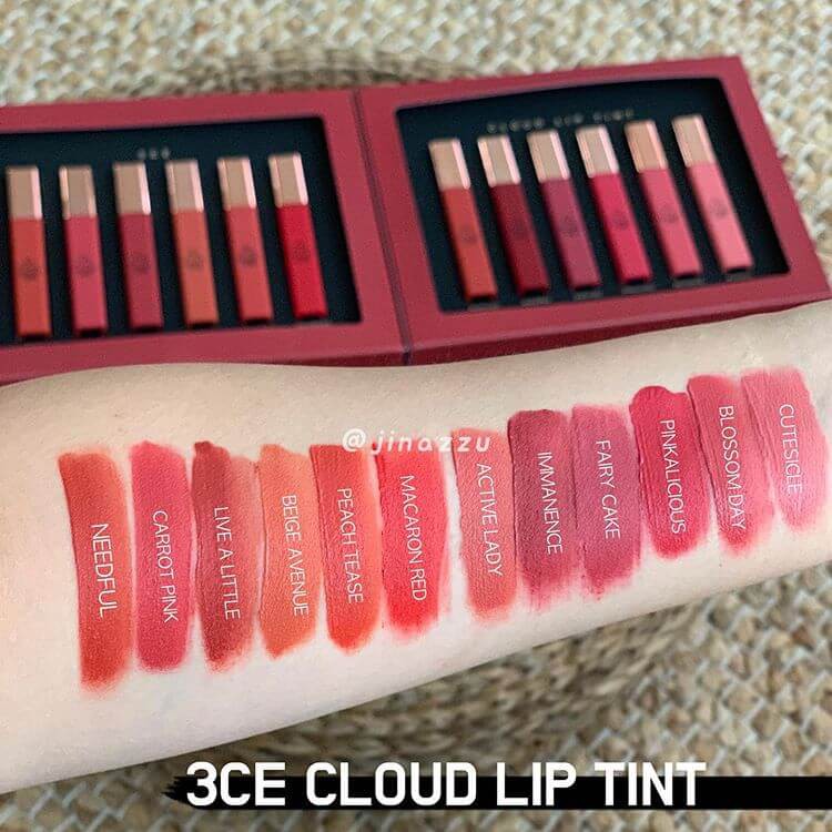 [FLASH SALE CÓ HẠN] Son Kem 3CE Stylenanda Cloud Lip Tint 4g Chính Hãng Trúc Cosmetics