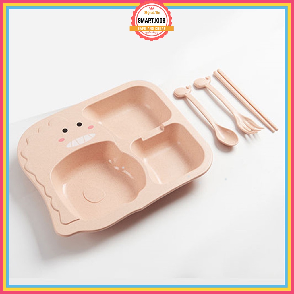 Khay đựng thức ăn cho bé, khuôn cơm cho bé cao cấp hình thù siêu dễ thương