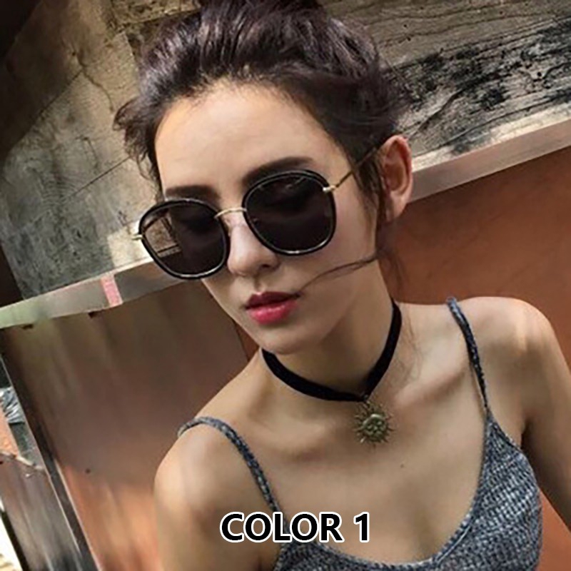 Mắt kính thời trang chống tia UV400 phong cách Hàn Quốc cho nữ