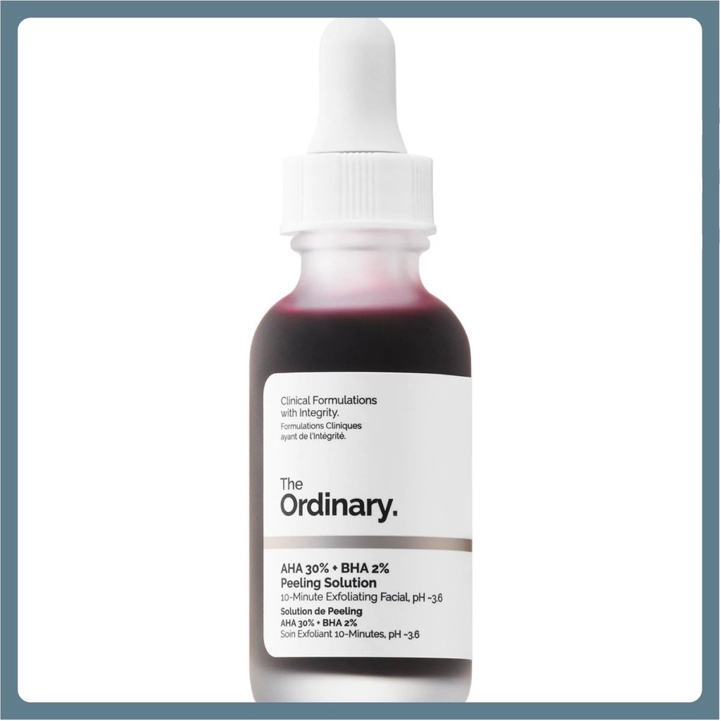 Tẩy Tế Bào Chết Mặt The Ordinary AHA 30% + BHA 2% Peeling Solution 30ml sale sn