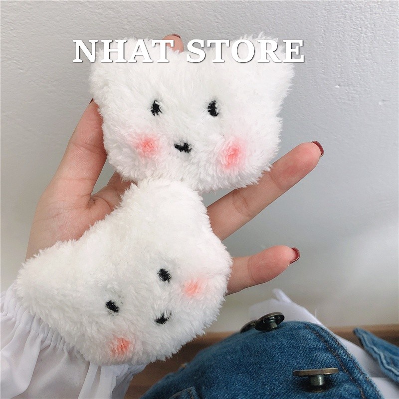 Ghim cài áo hình gấu nhồi bông, cài áo hoa hướng dương Nhat Store