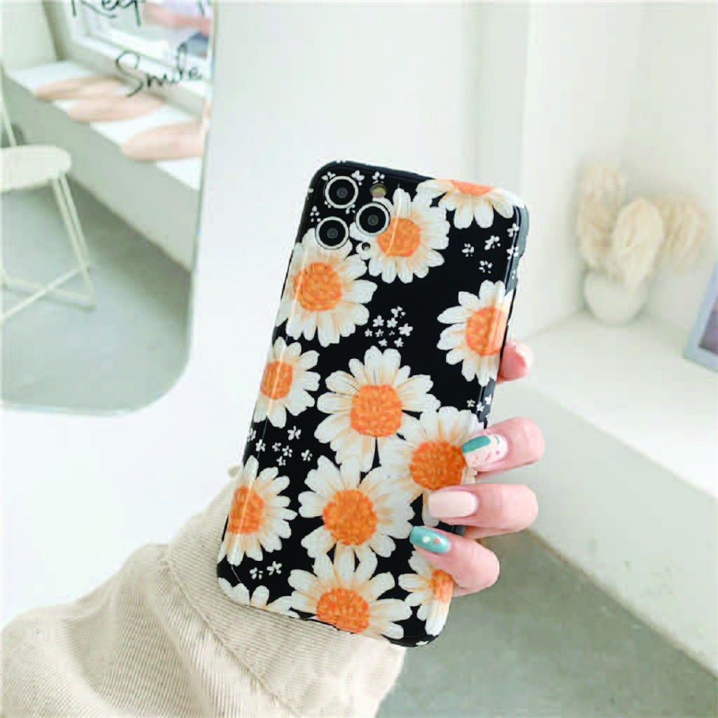 Ốp Lưng Iph.0ne ⚡ Ốp Iph.0ne Hoa Cúc Nhật ⚡ iPh.0ne 6P/7/8/7plus/8plus/x/xs/xs max/11/11promax/12/12pro/12promax-TuanPK
