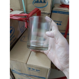Bộ 6 cốc ly thủy tinh 200ml, ly cafe sữa, ly trà đá