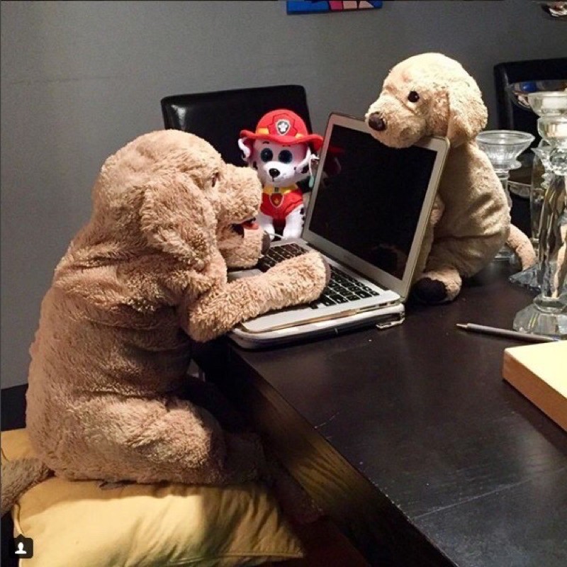 Chó bông IKEA GOSIG LARGE GOLDEN lông siêu mịn cho bé