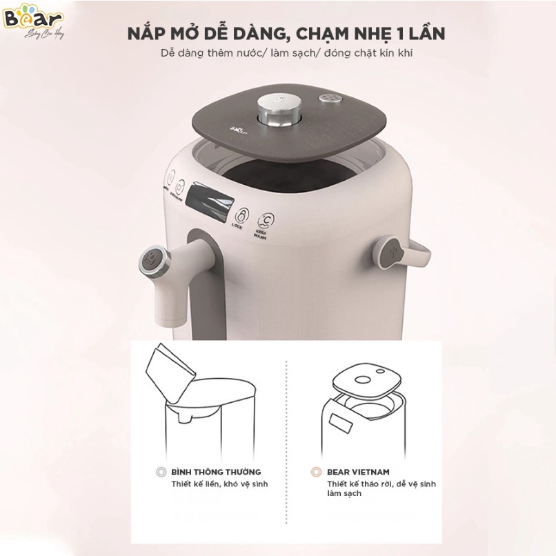 Bình Đun Nước và Giữ Nhiệt Công Nghệ Khử Chlorine ZDH-H30B1 - Home and Garden