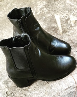 Chelsea boots cao gót size 36
