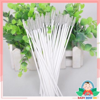 Que cọ vệ sinh ống hút bằng thép không gỉ cho bé BabyBooHN