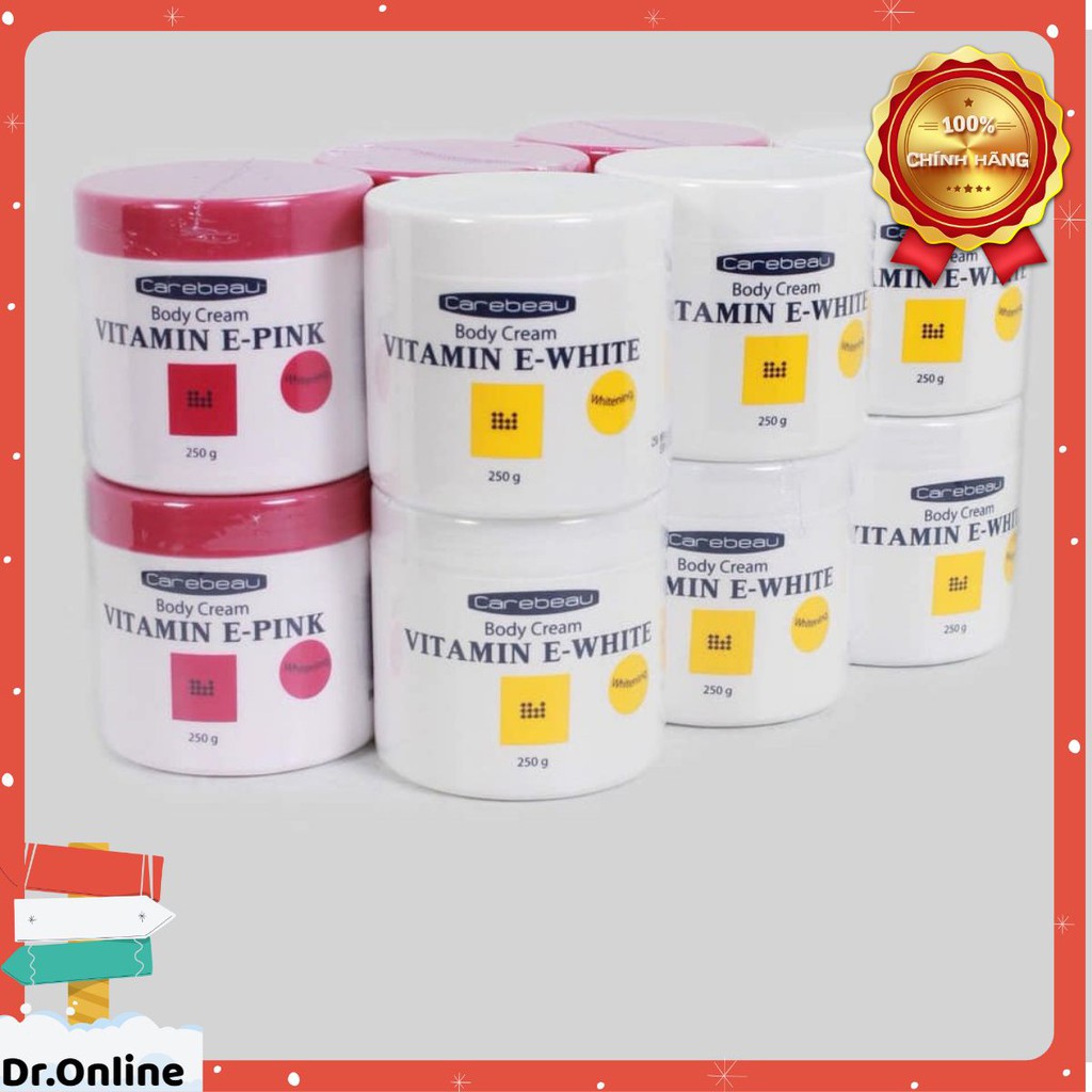 Kem Dưỡng Trắng - Ẩm Da Carebeau Vitamin E - Thái Lan