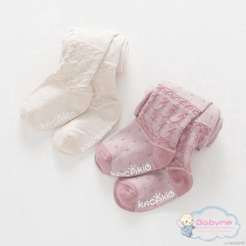 Đôi vớ cotton dài chống trượt xinh xắn đáng yêu cho bé
