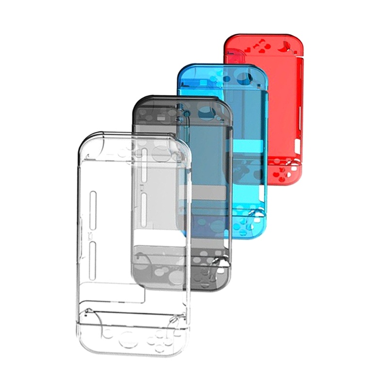 Ốp Cứng Chống Sốc Trong Mờ Cho Tay Cầm Chơi Game Switch