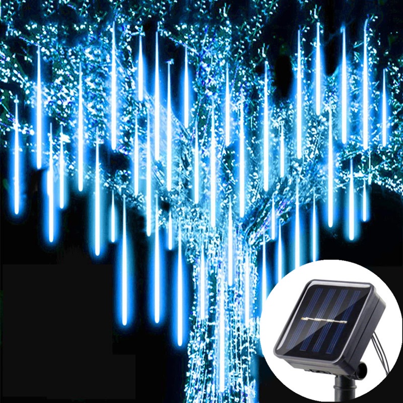 Dây Đèn LED 30 / 50CM Sử Dụng Năng Lượng Mặt Trời Chống Thấm Nước Trang Trí Giáng Sinh