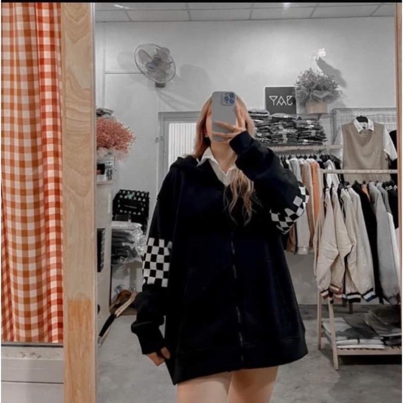 Áo khoác in tay Caro TH6 2008HP