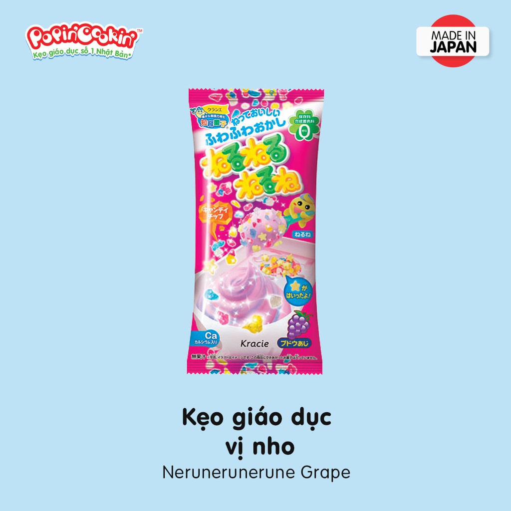 Kẹo Popin Cookin đồ chơi sáng tạo ăn được Nho - Nerunerunerune Grape chính hãng