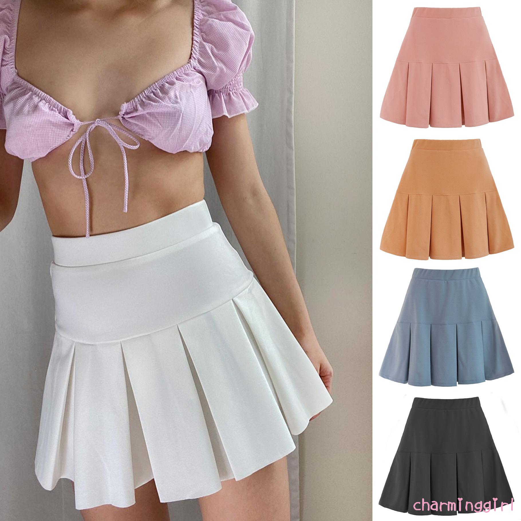 [Mã FAGREEN55 giảm 10% tối đa 30K đơn 99K] Chân Váy Chữ A Mini Lưng Thun Màu Trơn Thanh Lịch Cho Nữ | BigBuy360 - bigbuy360.vn