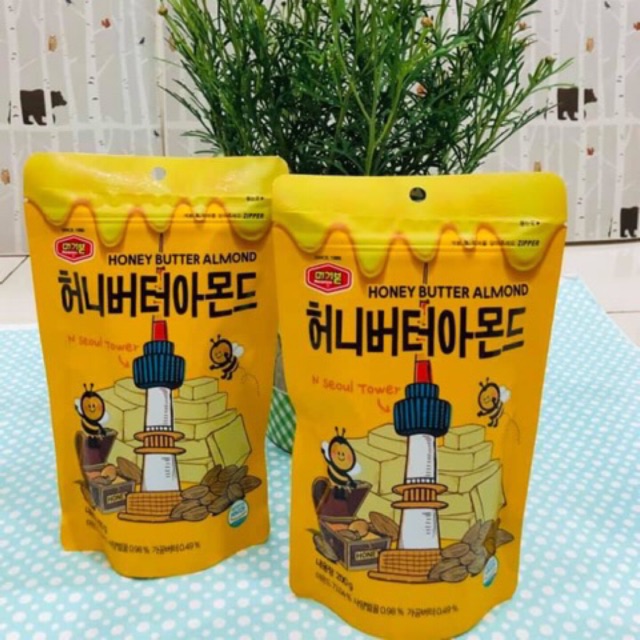 HẠNH NHÂN BƠ MẬT ONG - 200GR