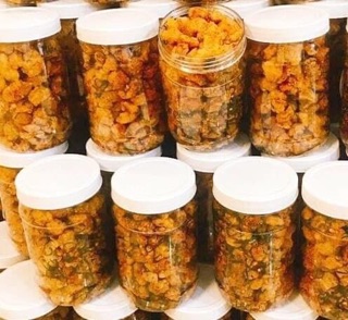 Tóp mỡ mắm lá chanh 1/2kg
