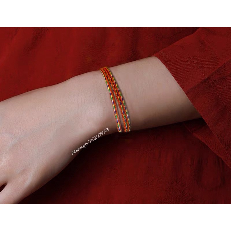 Dây chỉ ngũ sắc tết vòng tay handmade DIY Hàng loại 1 siêu đẹp