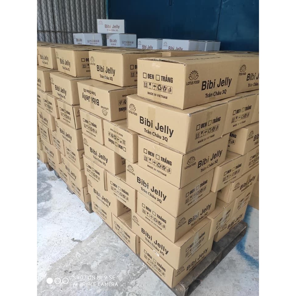 Thạch Trà Sữa 3Q BiBi Jeny Trắng ( Túi 2kg)