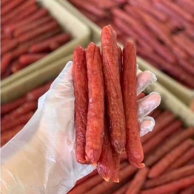 Lạp Xưởng 1KG ngon nhiều thịt -dễ ăn- loại dài nhiều thịt