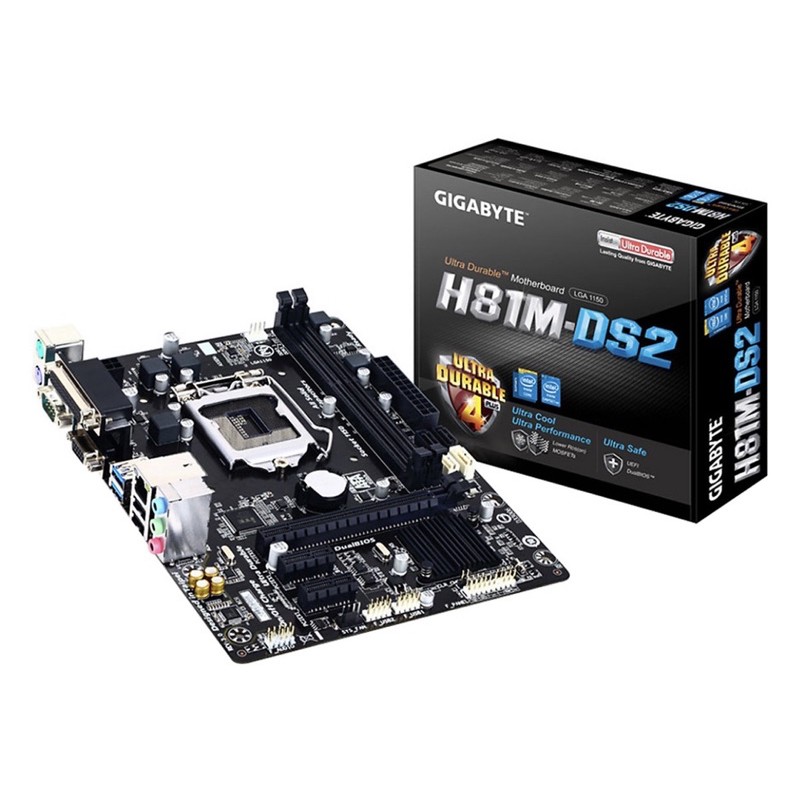 Bo mạch chủ Mainboard Gigabyte H81-DS2 (socket 1150)