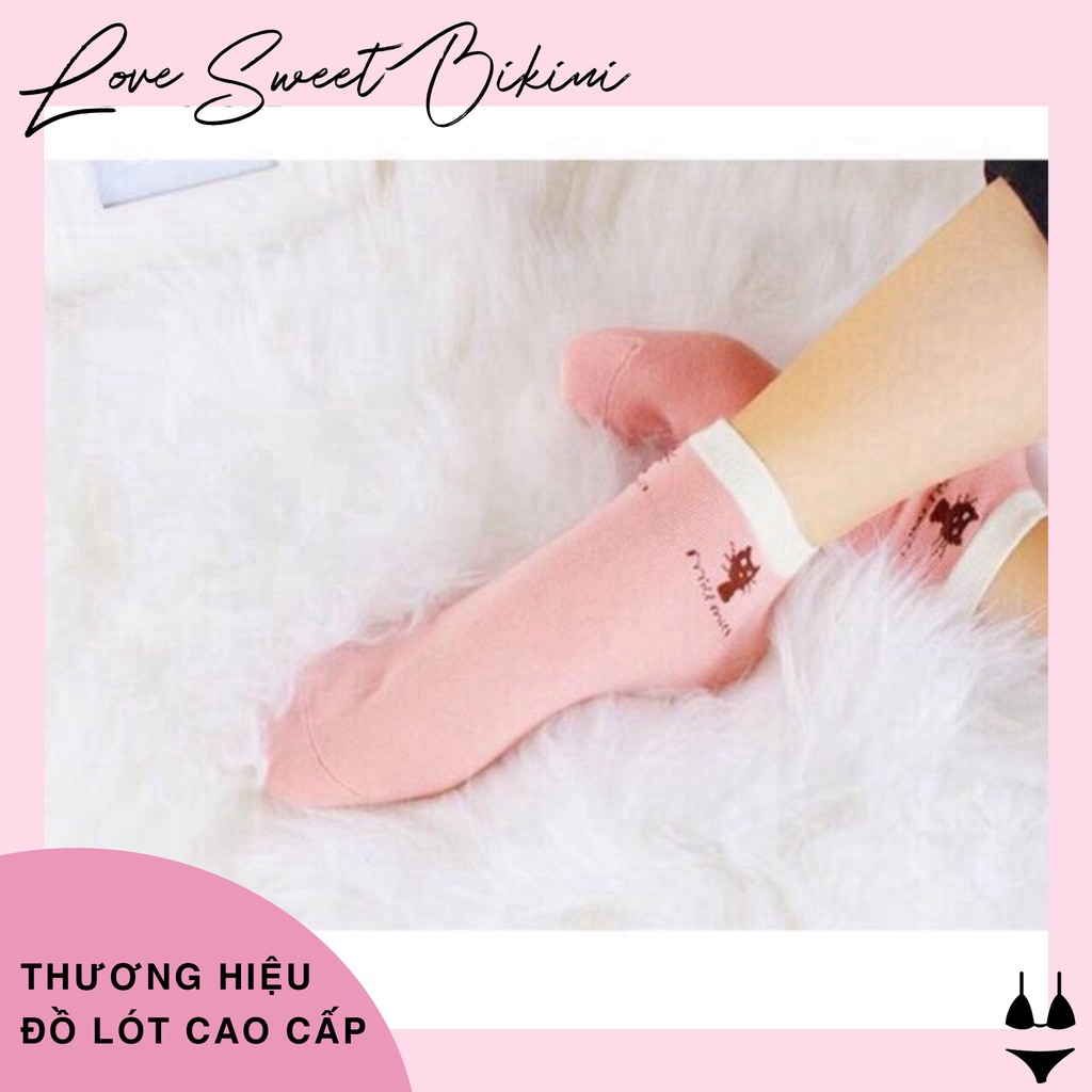 Set 10 Đôi Tất Chống Hôi Chân Miu Miu