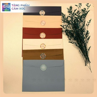 Phong bì thư A5 giấy mỹ thuật set 10 chiếc