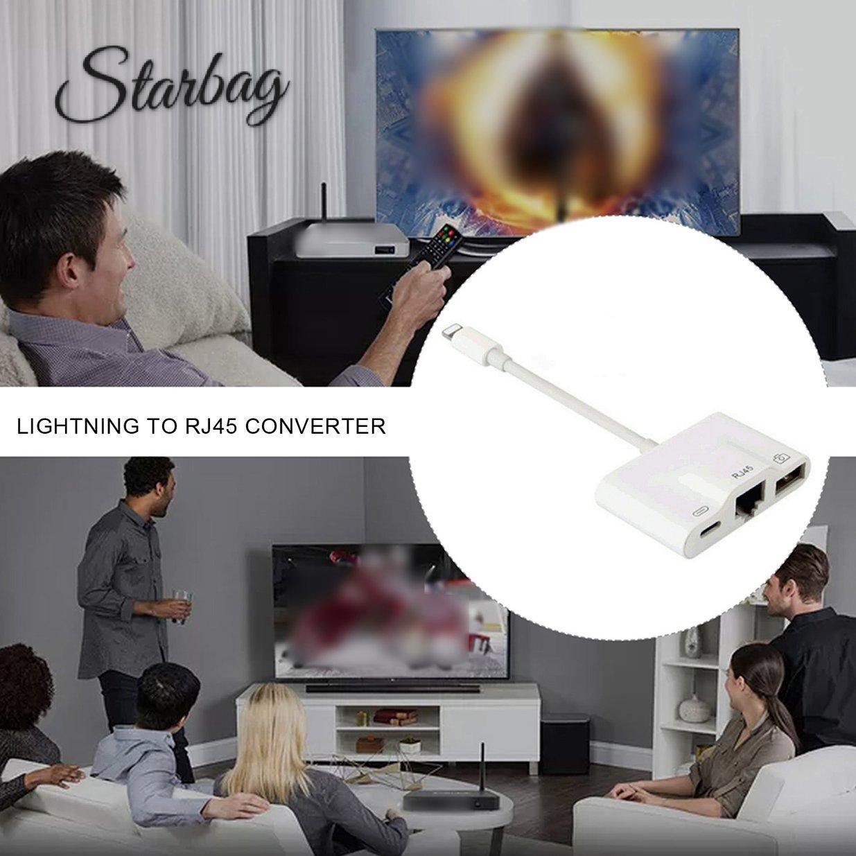 Cáp Chuyển Đổi Rj45 3 Trong 1 Cho Ipad | BigBuy360 - bigbuy360.vn
