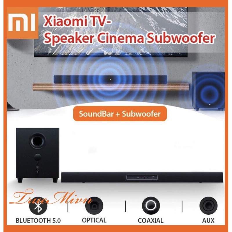 Sounbar 2.1 xiaomi MDZ-35-DA,-Dàn Loa 2.1 Xiaomi TV Speaker Theater Edition 100W 6.5inch Subwoofer
