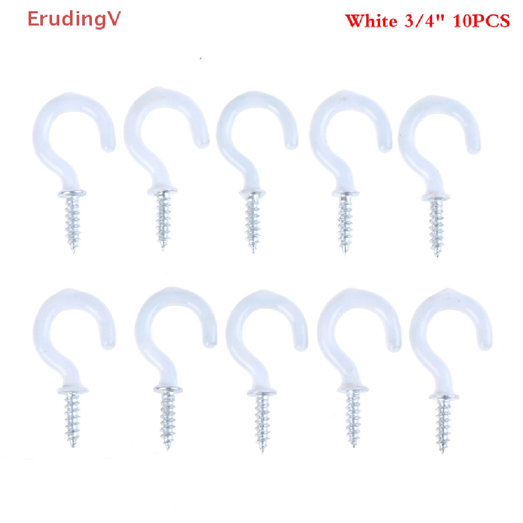 [ErudingV] Set 10 Móc Treo Cốc Gắn Trần Nhà Chịu Được Sức Nặng [Mới]