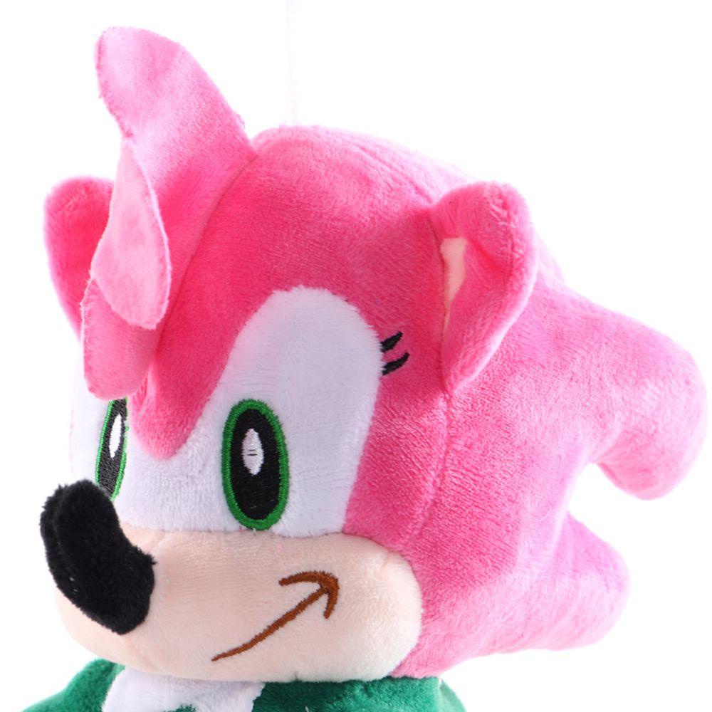 Búp Bê Sonic Nhồi Bông Mềm Mại Treo Móc Khóa Trang Trí Túi Xách