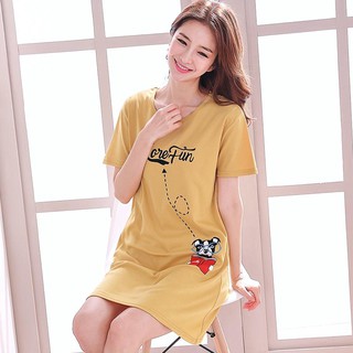 Váy Ngủ Mùa Xuân Và Mùa Hè Cô Gái Dễ Thương Sexy
