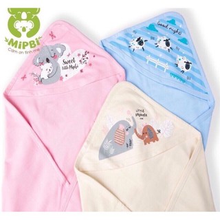 Chăn Ủ Sơ sinh Cotton 2 Lớp Mipbi