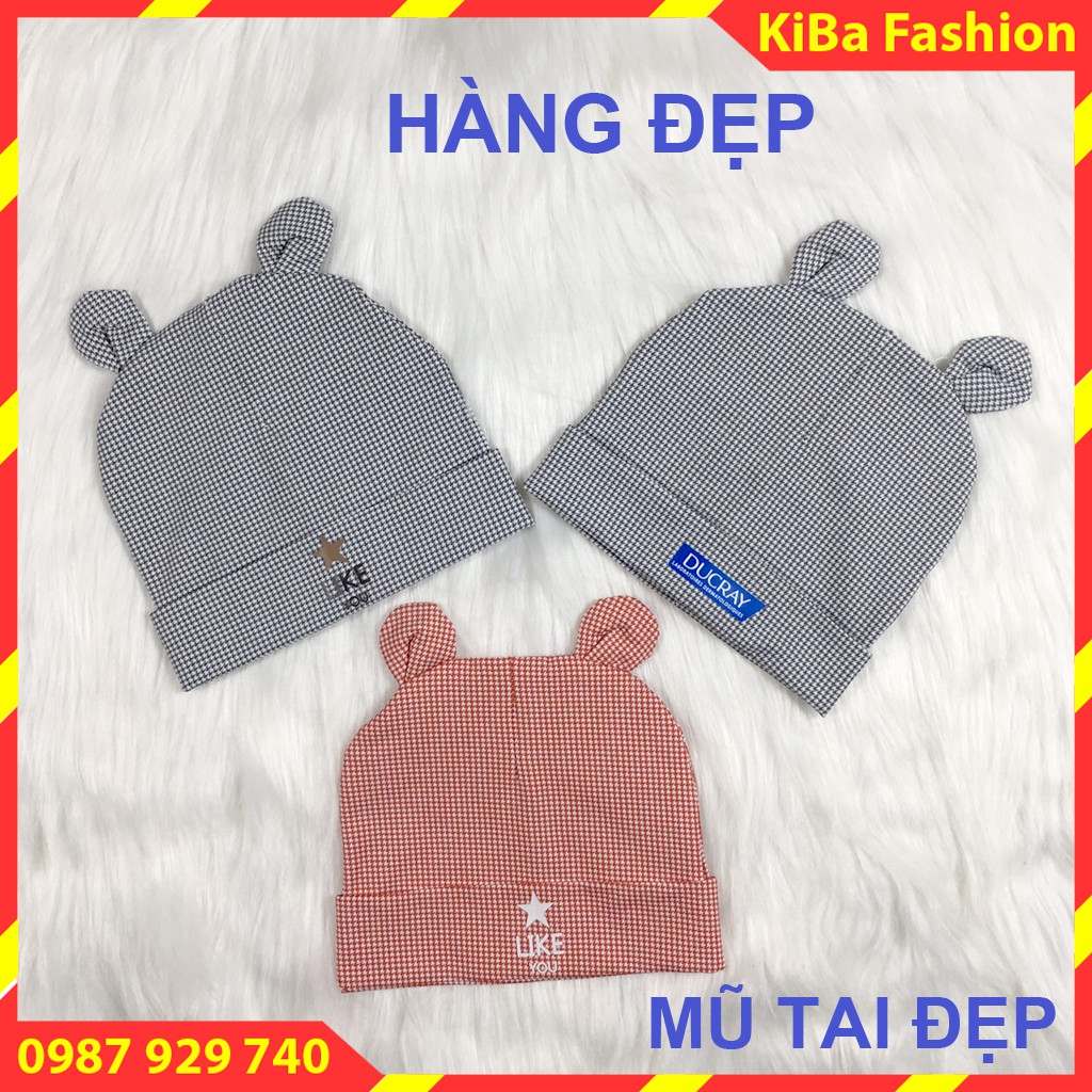 Mũ, nón sơ sinh 2 lớp cao cấp an toàn cho bé từ 0-3 tháng MSS- TK0550 / mũ sơ sinh / mũ cho bé sơ sinh / mũ sơ sinh / mũ