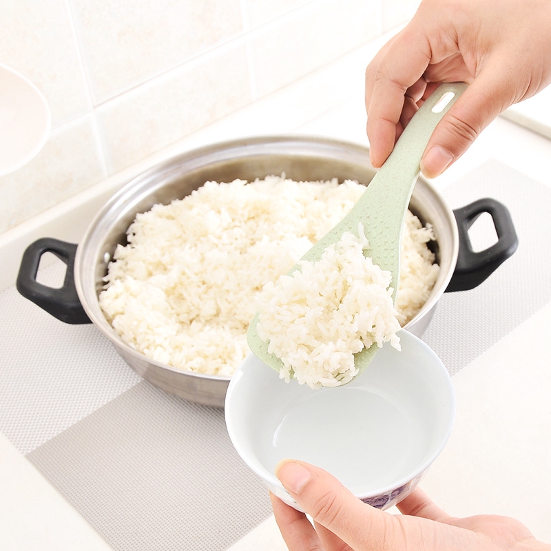 Muỗng múc cơm bằng lúa mạch chống dính chất lượng cao
