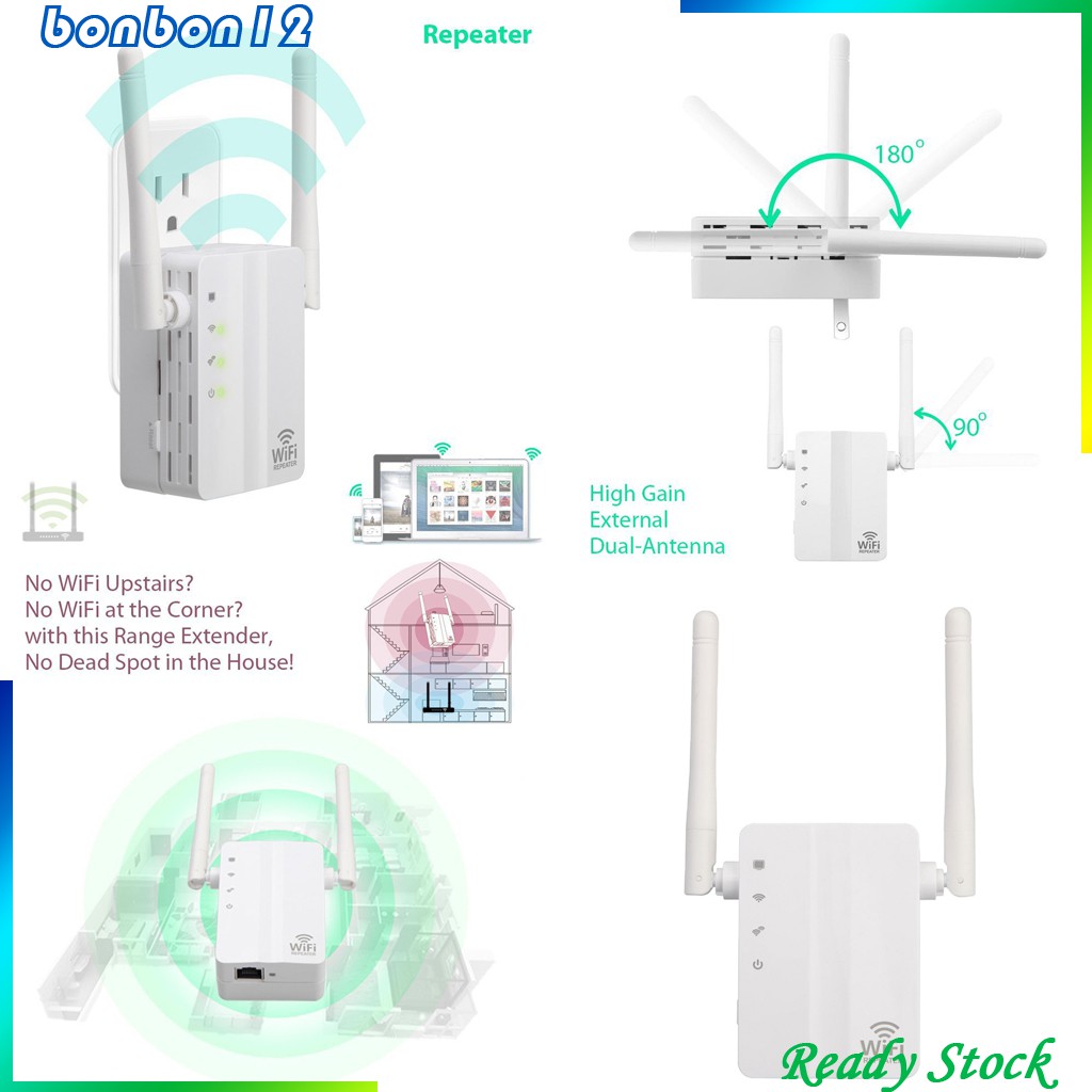 Thiết Bị Phát Wifi 2 Đầu 300mbps | BigBuy360 - bigbuy360.vn