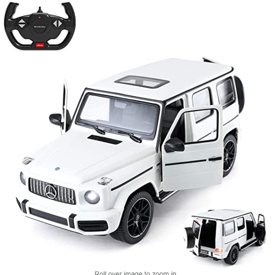 Ô tô siêu xe Mercedes - Benz G63 AMG điều khiển từ xa  tỷ lệ 1/14 Đô chơi mô hình RC Car Drift hãng Rastar sóng 2.4GHz