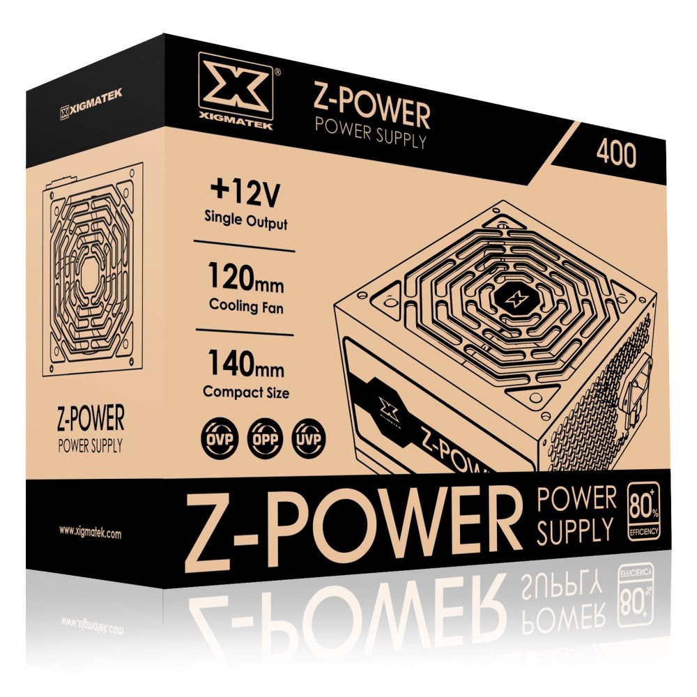 Nguồn máy tính XIGMATEK Z-POWER 400 (EN45921)