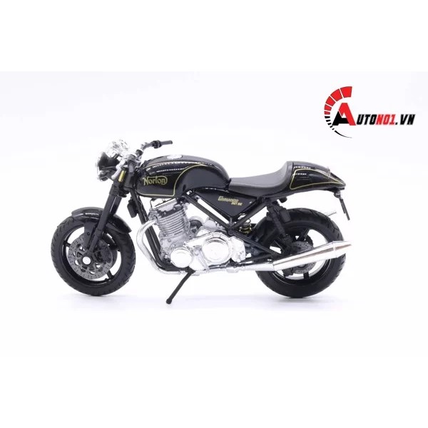 MÔ HÌNH XE MÔ TÔ NORTON COMMANDO 961 SE 1:18 WELLY 5455