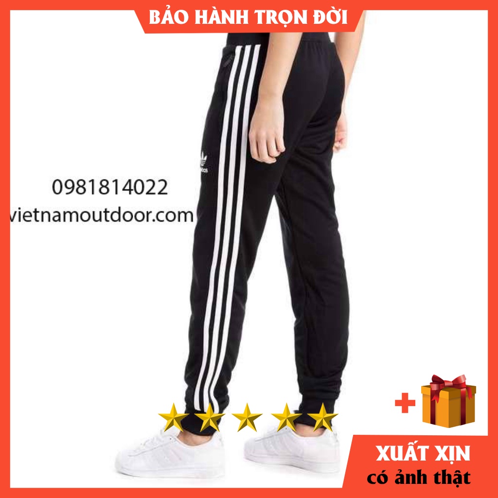 Quần dài thể thao Jogger 3 sọc BẢO HÀNH TRỌN ĐỜI