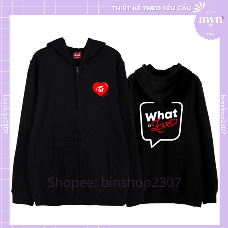 Áo Khoác TWICE, Áo Khoác What Is Love Đủ Size